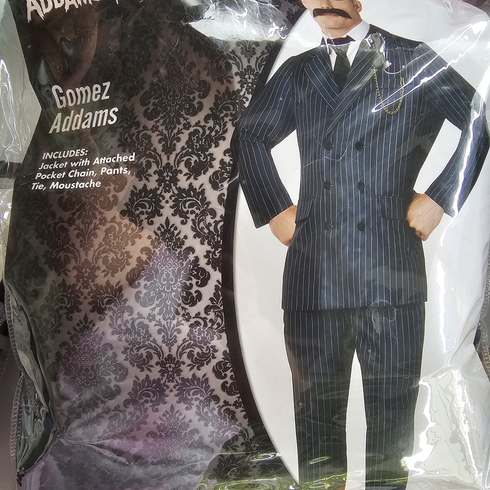 Spirit Gomez Addams Costume With Pugsley And THING